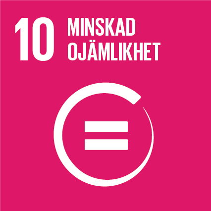 SDG 10: Minskad ojämlikhet